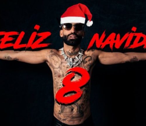 Arcangel causa furor  con su tiradera Feliz Navidad 8